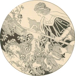 Conto de fadas da primavera